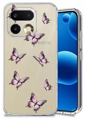 Produktbild von Hülle für Realme 16 Pro+ – Frühlingsmotive, Frühlingsblumen, transparente Hülle