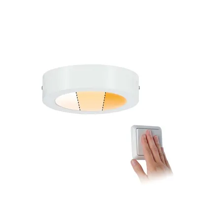 Produktbild von WallCeiling Carpo LEDPanel WarmDim 170mm 10,2W Weiß matt 230V Metall16674