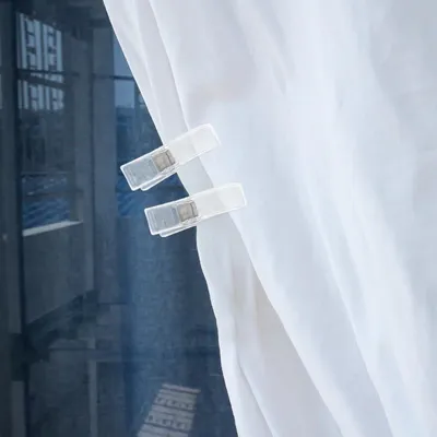 10 stuks doorzichtige plastic gordijnclips, Hauptbild