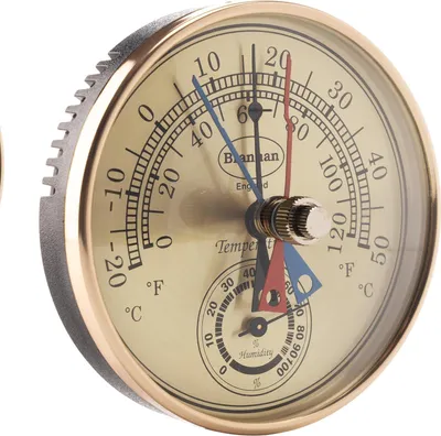 Produktbild von Max-Min Thermometer und Hygrometer - Stilvolle Anzeige für Innen und Außen