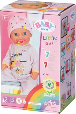 Produktbild von BABY born Little Girl 36 cm Puppe mit 7 Funktionen ab 2