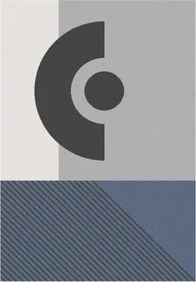 Produktbild von Wohnzimmer- und Schlafzimmerteppich mit gewebtem geometrischem Muster ELAK