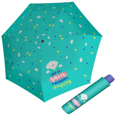 Zdjęcie produktu dla Doppler Kids Mini HAPPY CLOUD - składany parasol dla dzieci
