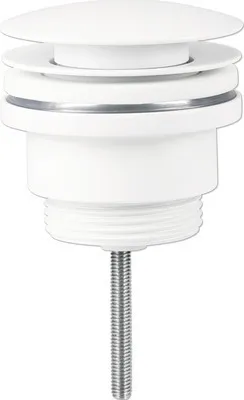 Obrázek produktu pro Differnz PUSH-OPEN vývod na umyvadlo 1 1/4" matný bílý