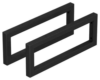 Image de Omgoods - Support pour savon - Support mural en métal - Lot de 2