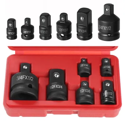 Produktbild von Solidchoice – 6-teiliges Steckschlüssel-Adapter-Set für einfache Reparaturen