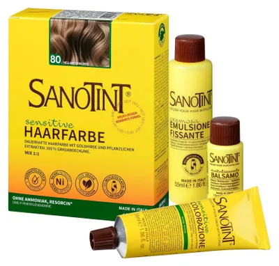 Produktbild von SANOTINT sensitive 80 Hellnaturblond 125ml