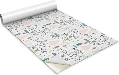 Obrázek produktu pro Samolepicí fólie na nábytek - dekorační fólie - stolní nábytek - lze stříhat na míru - roztomilí jednorožci - 100 x 50 cm