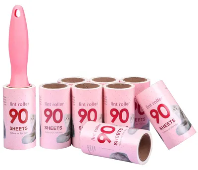 Zdjęcie produktu dla Rolki czyszczące z 9 rolek i 90 arkuszy – do czyszczenia odzieży i dywanów