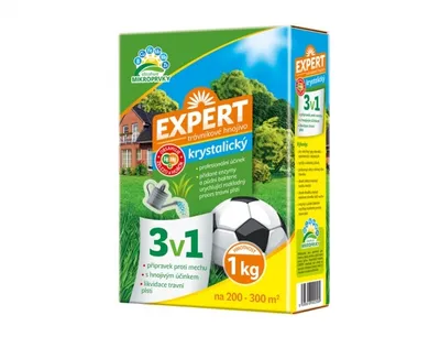 Obrázek produktu pro Nohel Garden Hnojivo EXPERT krystalické 3v1 na trávník 1kg
