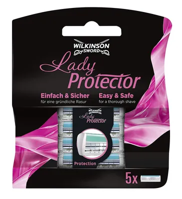 Produktbild von Wilkinson Sword Lady Protector Klingen 5 Stück in einer Packung
