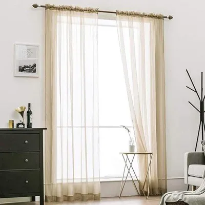 Produktbild von Famanu transparente Gardinen elegant - 140 x 260 cm