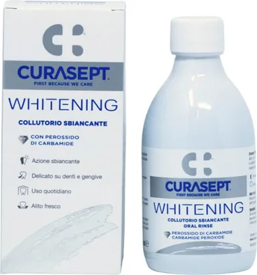 Obrázok produktu pre Curasept Whitening Bieliaci ústny výplach 300 ml