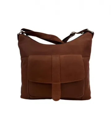 Produktbild von C6030 Cinino Umhängetasche Ledertasche Cognac