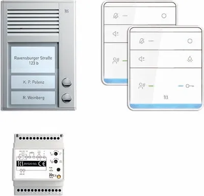 Produktbild von TCS AG TCS TASTA:pack Audio AP f.2 PSC2320-0000 Wohneinheiten m.Außenstation PAK