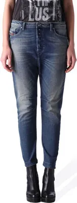 Produktbild von Diesel Eazee 0666P Stretch Damen Jeans Hose Boyfriend