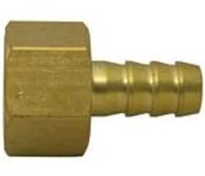 Imagen del producto de Acoplamiento de latón para compresor Airtool UQ-8, rosca hembra de 3/8", conexión para manguera de aire de 6 mm