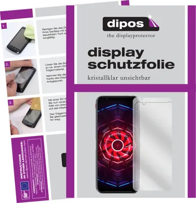 Produktbild von 5x Schutzfolie für Nubia Red Magic 3 klar Displayschutzfolie Folie Display Schutz dipos