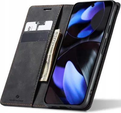 Image de SPACECASE Etui portefeuille pour Google Pixel 10 Pro XL Noir
