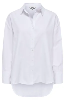 Produktbild von Onloregon Alva Ls Reg Shirt Noos WVN – Bright White