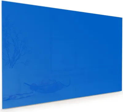 Produktbild von Küchenrückwand Spritzschutz Glas mit Motiv Blauer Hintergrund II 40 x 40 cm