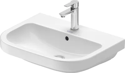 Produktbild von Duravit DU D-Code 2.0 Waschtisch, weiß Hochglanz, rund, 1 Stk.