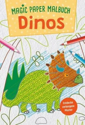 Immagine prodotto di Libro da colorare "Magic Paper" - Dinosauri