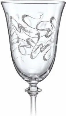 Produktbild von Rotweingläser Weingläser Royal 350 ml 6er Set Weinkelch mit  gleichem eingraviertem Ornament