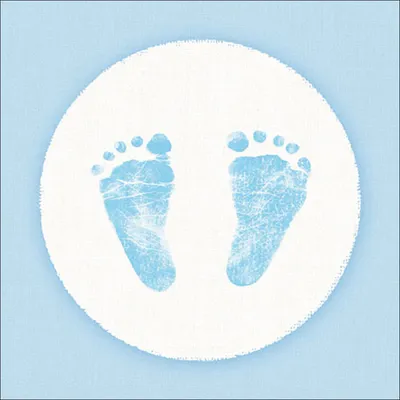 Image de Naissance - Serviettes Lunch - Napkin Lunch - Format : 33 x 33 cm - -