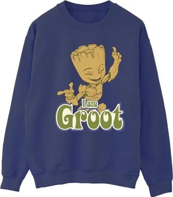 Produktbild von Guardians Of The Galaxy - Sweatshirt für Damen BI19558 (XL) (Marineblau)