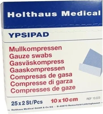 Produktbild von MULLKOMPRESSEN YPSIPAD 10x10 cm steril 8fach