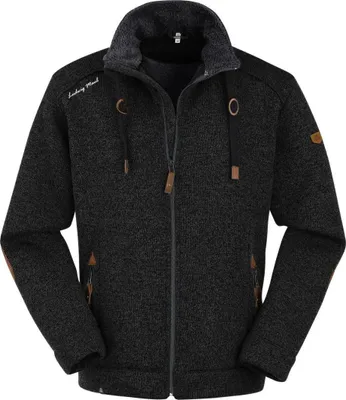 Produktbild von Maul Herren Lichtenau Strickfleecejacke black 66