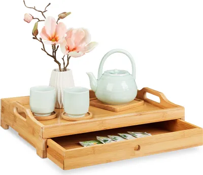 Image de relaxdays 10027594_0 relaxdays Tablett   braun