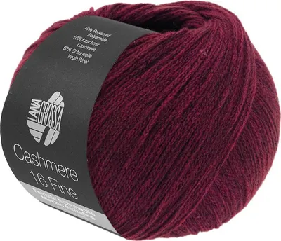 Produktbild von Lana Grossa - Cashmere 16 Fine 0058 burgund