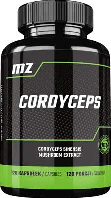 Produktbild von Cordyceps Pilz 500 mg 120 Kapsel - 10:1 Extrakt für die tägliche Vitalität