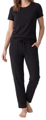 Produktbild von Schiesser Mix & Relax Schlafanzug Set aus T-Shirt und langer Hose, Atmungsaktives Material, Bequemer Schnitt