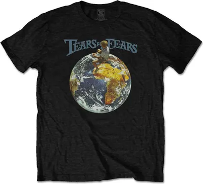 Produktbild von Tears For Fears World Black XL T-Shirt