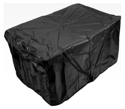 Produktbild von Faltbare Gartenwagenabdeckung aus Oxford - Universeller Sonnenschutz und Staubschutz für Camping und Picknick - UV-beständig - Schwarz