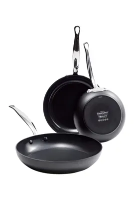 Produktbild von GreenPan Barcelona Bratpfannenset 20cm,24cm,28cm, Aluminium, antihaftbeschichtet