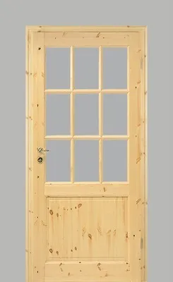 Produktbild von Pertura Landhaustür Fengur Kiefer 98,5x198,5 cm Rechts 02/SP9 (ohne Glas)