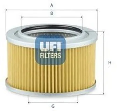 Produktbild von UFI Filter Arbeitshydraulik 82.155.00