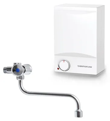 Produktbild von Boiler Warmwasserspeicher 5 l Obertisch Niederdruck 2 kW + Armatur Thermoflow