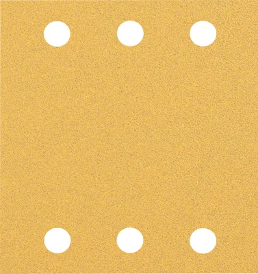 Produktbild von EXPERT C470 Schleifblatt, 115x107mm, K80, 6 Löcher, 50-tlg.