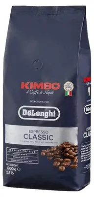Obrázek produktu pro De’Longhi Kimbo Espresso Classic, 1 kg, Káva, 1 kusů, 150 mm, 100 mm, 320 mm