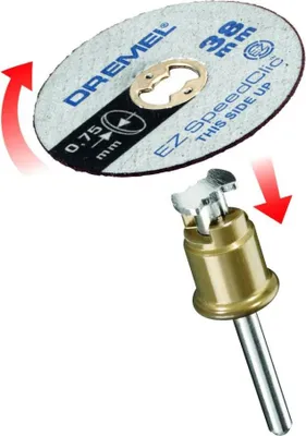 Zdjęcie produktu dla Dremel SC409, Tracza do cięcia, Metal, 35000 RPM, 3,8 cm, 0,75 mm, 5 szt.