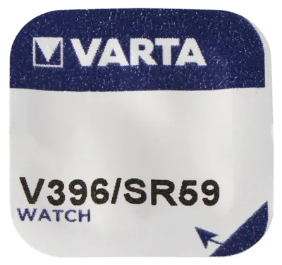 Produktbild von 396 Varta Knopfzelle V396, SR59, SR726W Knopfzelle für Uhren etc.