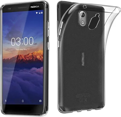 Produktbild von Nokia 3.1 Transparent Case Hülle Silikon