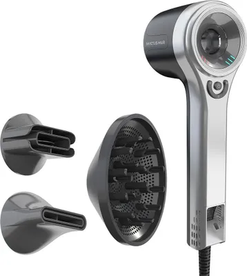Produktbild von Genius 08213, 80 °C, 78 dB, Schwarz, Silber, Einfarbig, 2,6 m, Tasten