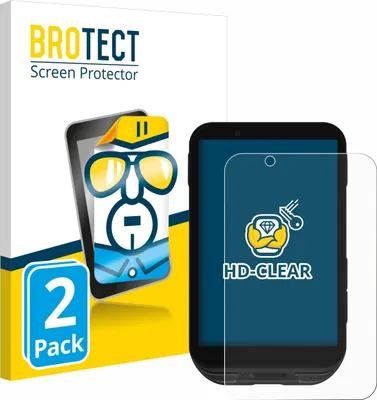 Produktbild von 2x Für iGPSPORT igs800 Schutzfolie BROTECT Displayschutz Display Schutz Folie Klar Transparent