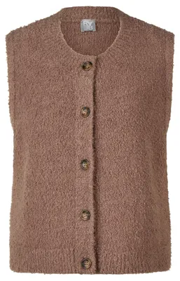 Produktbild von Rabe Strickweste 7672 Taupe 42